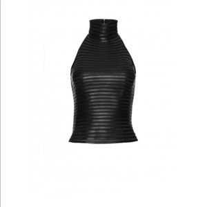 JITROIS leather top MASSAI - LIKE NEW!